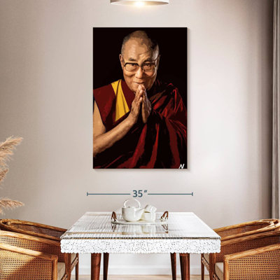 Dalai Lama Illustration