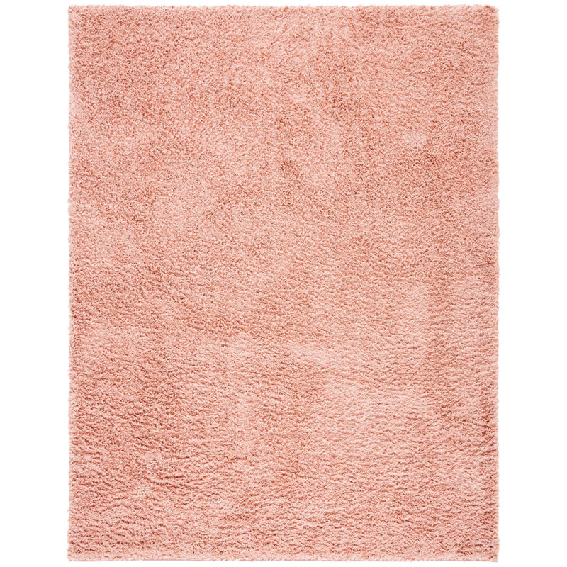 August Shag Performance Solid Color Rug, Rectangle 8' x 10'