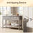 Rustic Entryway Table With Large Storage Space-871210531-871210530