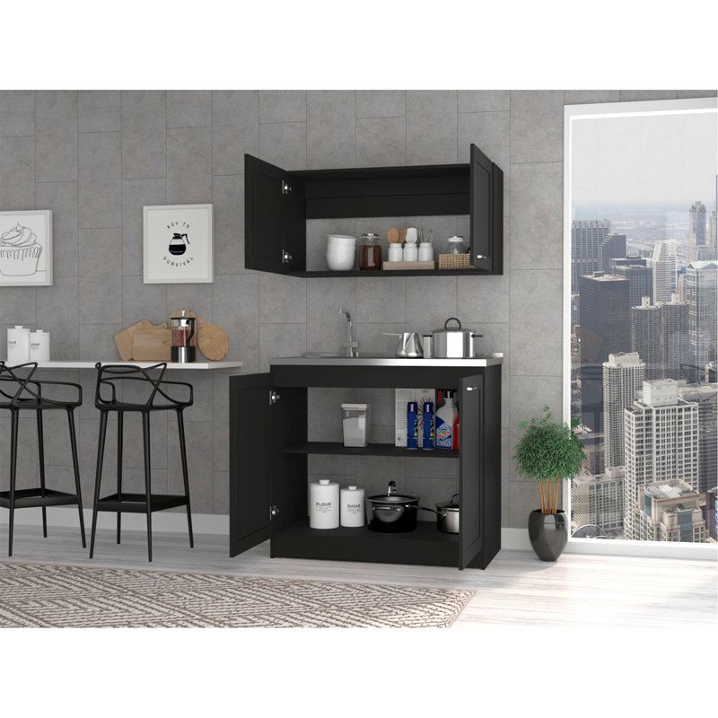 Cabinet Set, Two Shelves