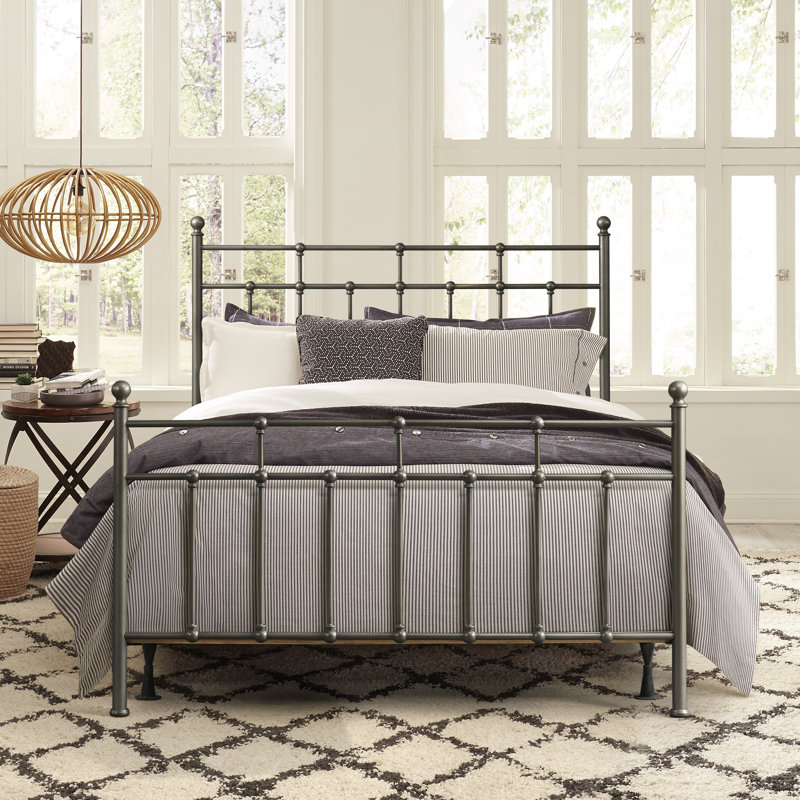 Lit standard bas Eccleshall, Grand, Bronze antique
