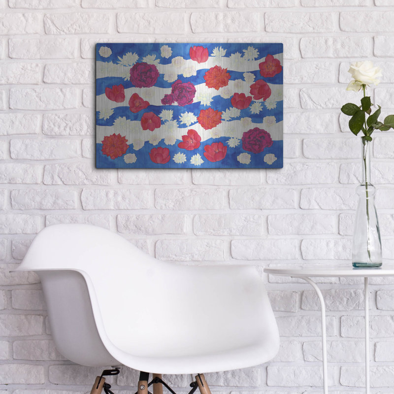 «Patriotic Floral» par Carissa Luminess, H 16 po x l 24 po