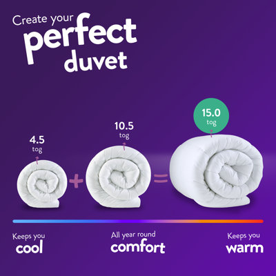 Cosy Nights 15 Tog Winter Duvet