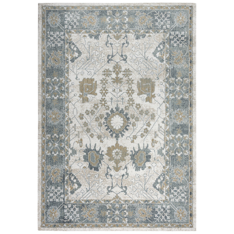 Oriental Indoor Rug, Rectangle 9' x 12'