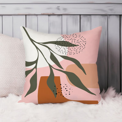 Botanical Pink Leaves Plants Leaf Bohemian