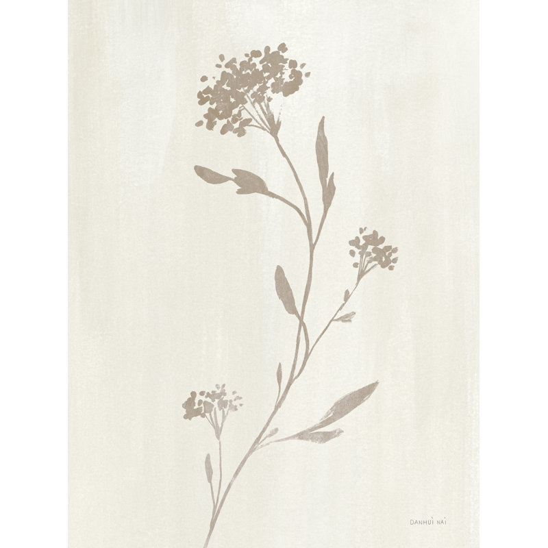 «Simple Nature IV Neutral» par Danhui Nai, H 48 po x l 36 po x P 1,25 po, Toile tendue, Pas de tapis