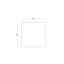 Trevino Carved 4x4 3D Satin Basalt Stone Tile-1074652745