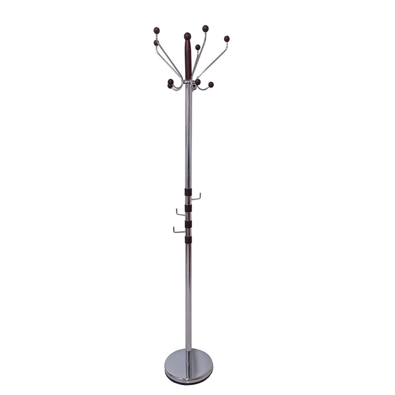 Steel Freestanding 13 - Hook Coat Rack