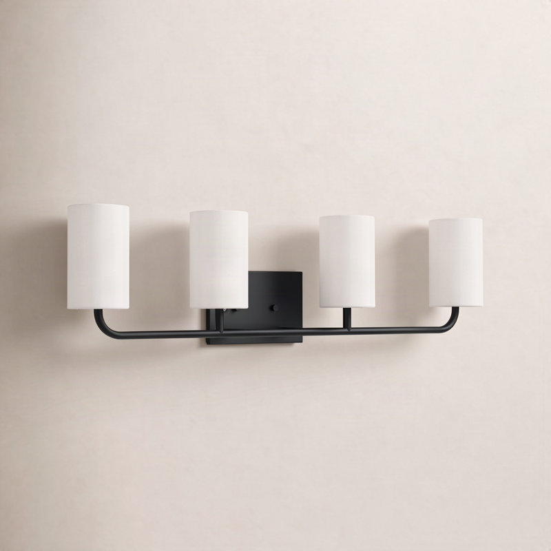 Dalisha Vincente 4 - Light Vanity Light, Midnight Black, No