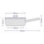 Stellar 1000 18/10 Stainless Steel Saute Pan-23553298