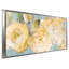 Fleurs jaunes sur fond bleu par Lanie Loreth - Peinture-64743150-64743154