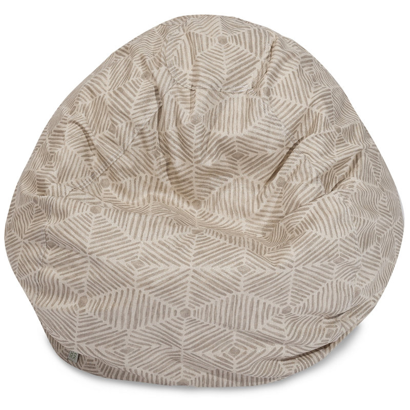 Fauteuil à billes et méridienne standard, Beige métallique, H 22 po x l 28 po x P 28 po