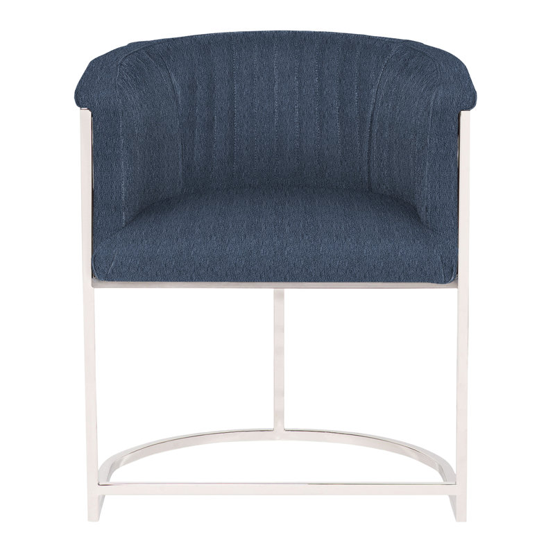 Chaise en métal Vanguard Harrison, Bleu Navada