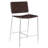 Casilde Leatherette Stool with Open Back-659811774