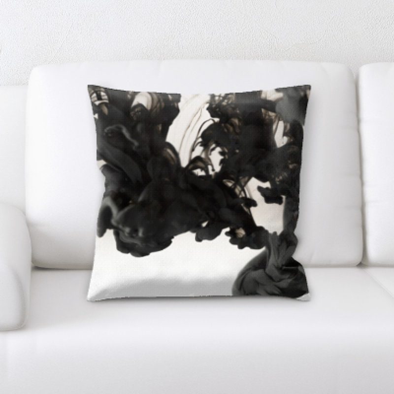 Microsuede Reversible Throw Pillow