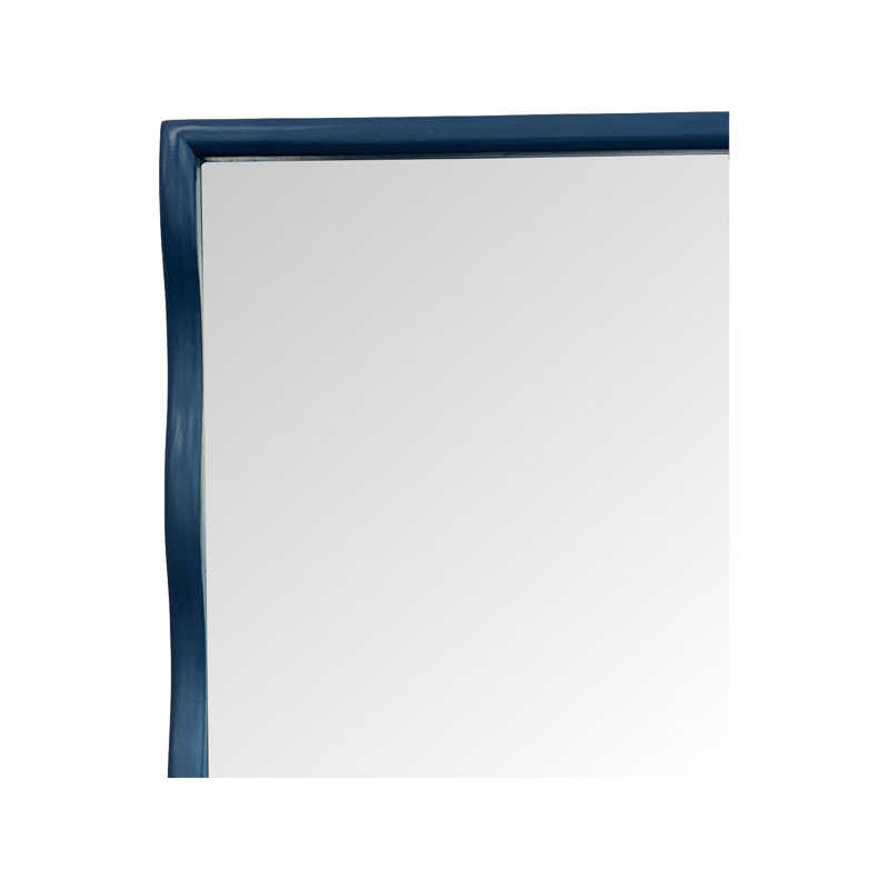 Miroir festonné Willow, Bleu