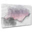 Pink Sky at Night in Abstract - Wrapped Canvas Drawing - Wrapped Canvas-55339252
