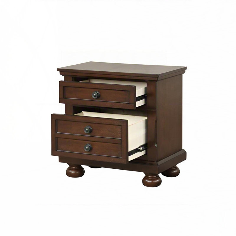 Dark Cherry Nightstand