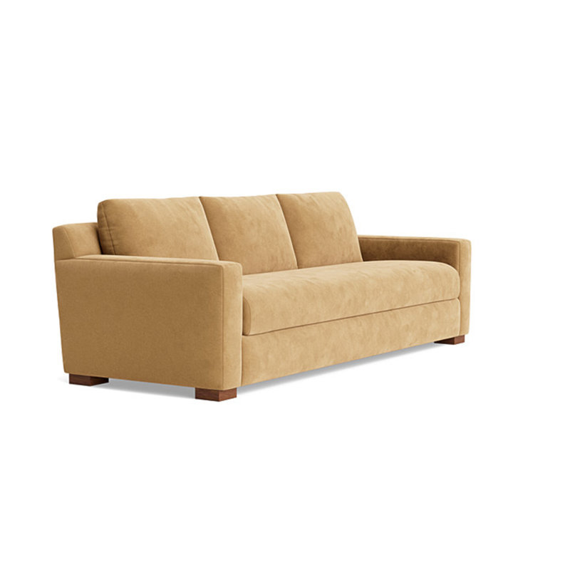Catalina Sofa (95"), Performance Velvet - Nutmeg