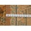Tapis traditionnel floral à teinture végétale 11 x 20