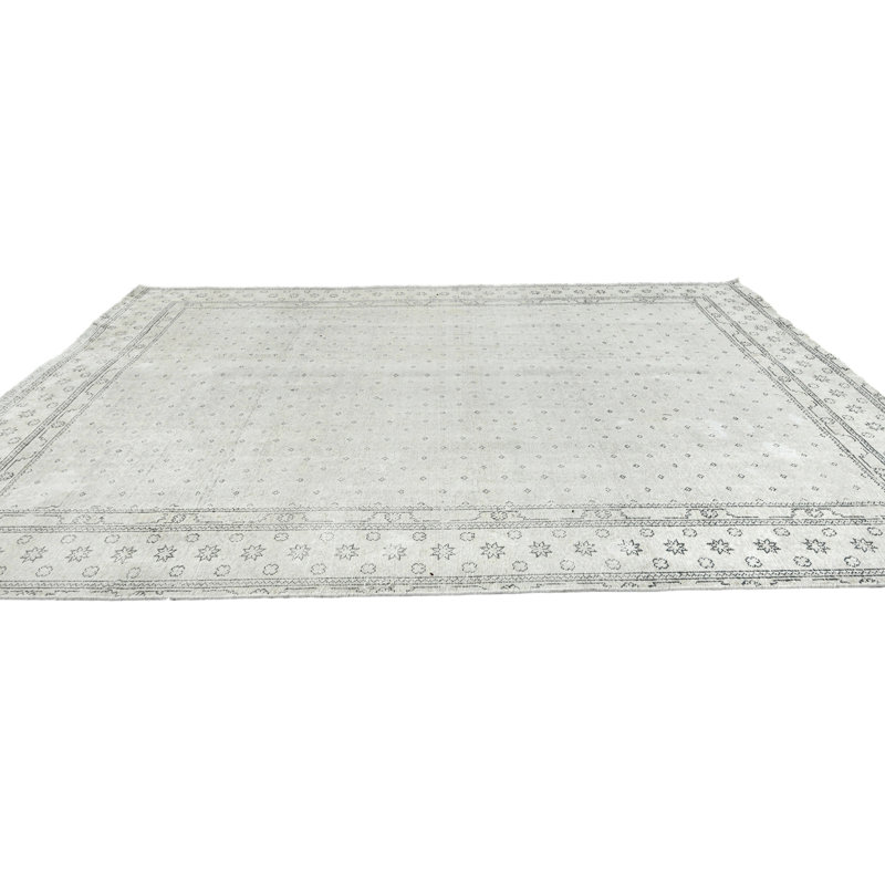 Tapis rectangulaire beige, brun et crème 7 pi 8 po x 10 pi 6 po Gabourney