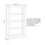 Adaleya 150cm H x 89cm W Bookcase-152502975