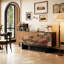Buffet de style rétro et minimaliste-1402666037