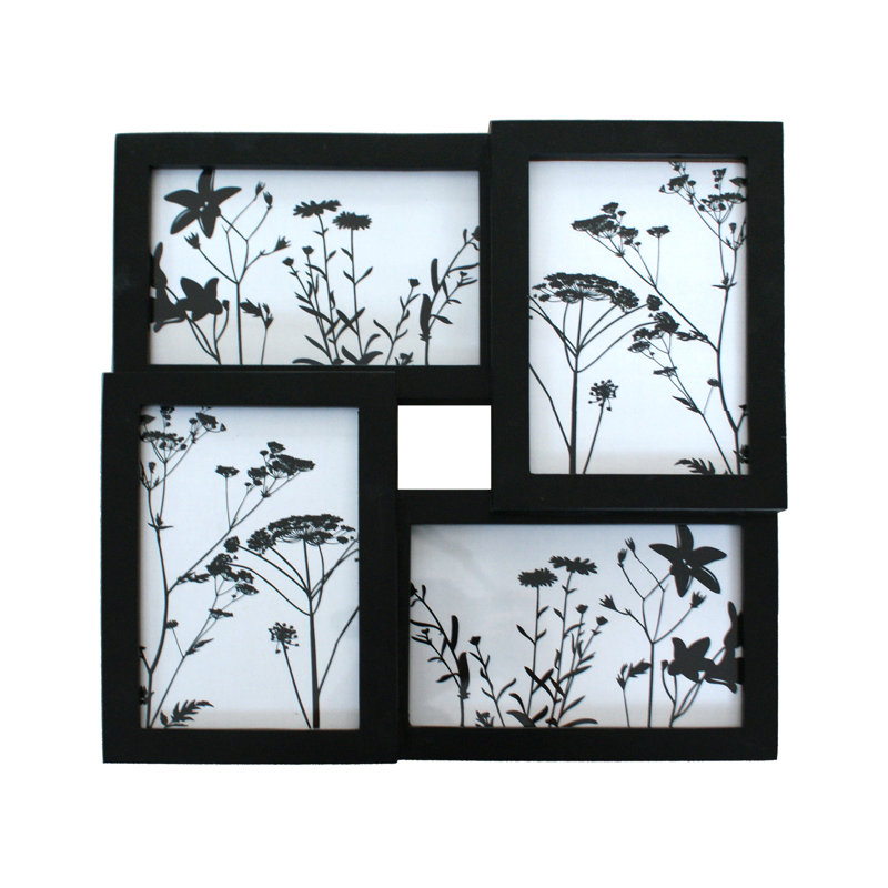 Wood Matte Picture Frame, Black