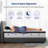 Memory Foam Hybrid Medium Mattress-62036598-124301221