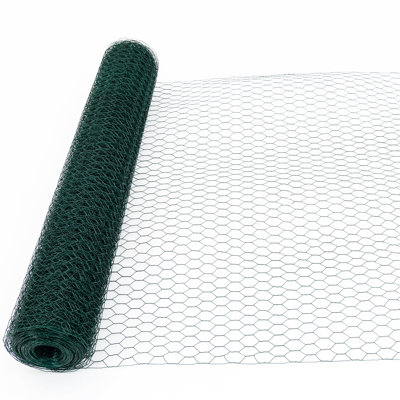Large Size Galvanized Chicken Wire, 60M, Outdoor Garden, Rust, Dark , Easy Trim 60M Rust Poultry Netting For Construction