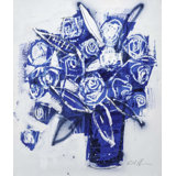 Modern Floral by Robert Robinson - Picture Frame Painting