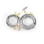 Lovebirds Silver & Gold Double Dish
