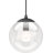 Jarron 1-Light Indoor Mini Hanging Pendant with Clear Glass Round Sphere Globe Orb Shade-123149331