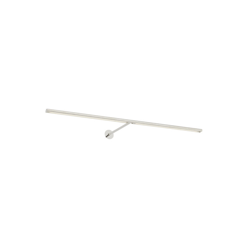 Plural Dimmable LED Wall Mounted Picture Light, Polished Nickel