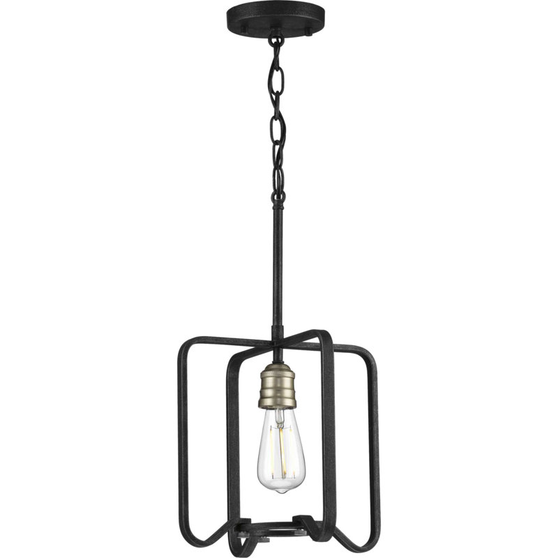 Luminaire suspendu géométrique 1 lumières unique Fanning