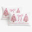 Housses de coussin rose pour Noël-134503675