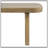 Wood Bench with sturdy legs