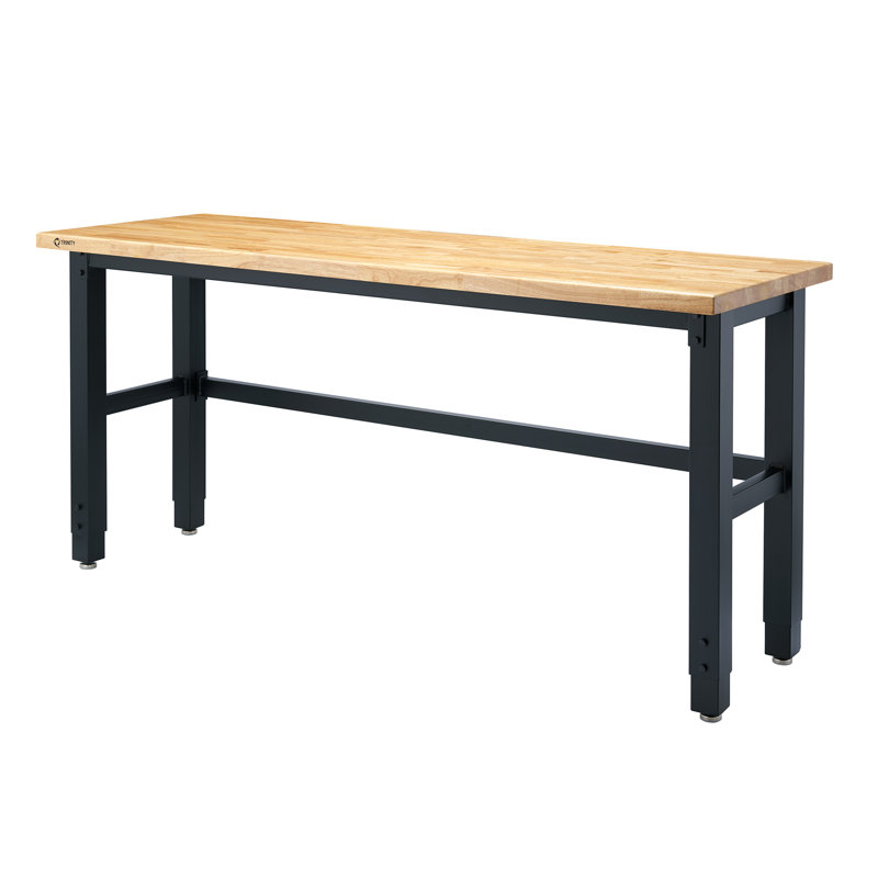 Table de travail avec plateau en bois TRINITY, H 40 po x l 72 po x P 24 po