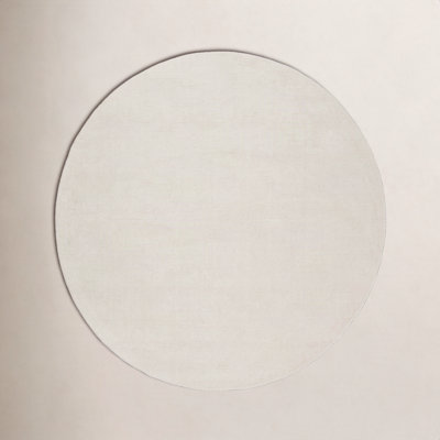 Crowe Wool Light Beige Area Rug