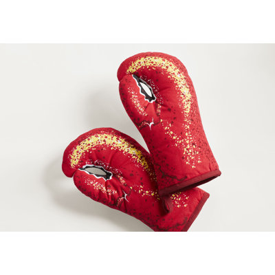Design Imports Cotton Oven Mitt Set