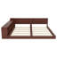 Double cadre de lit simple avec rangement, lit simple avec lumière et station de charge, 2 lits simples convertibles pour 2 enfants-631664502