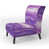 Mélange de polyester mauve