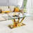 Glass Top Coffee Table-1223339133