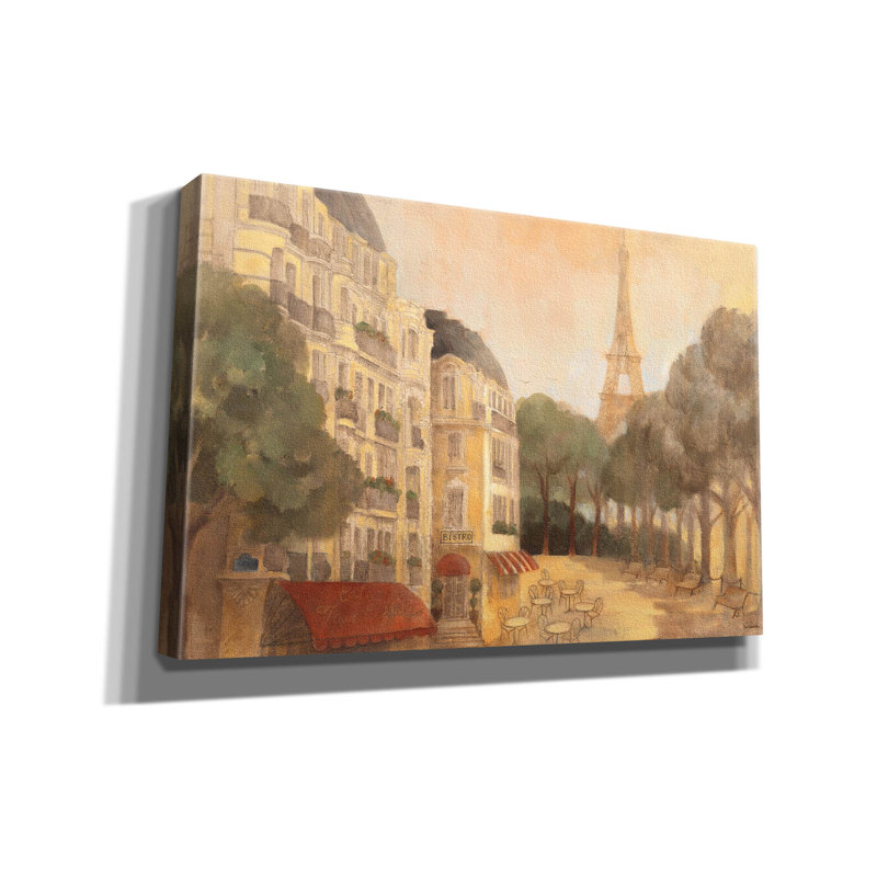 Toile épique «Twilight from the balcon» par Albena Hristova, 60 po x 40 po