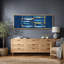 Impression sur toile encadrée, "Blue Fish"-126545498-126545500