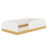 Platform Bed With Upholstered Design, Guardrail