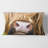 Housse et insert de coussin rectangulaire gros plan Highland