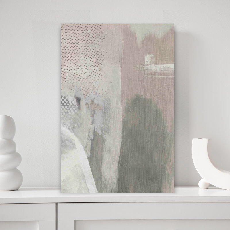 Art mural minimaliste contemporain Gentle Balance III, H 18 po x l 12 po