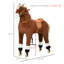 Grand jouet cheval de marche