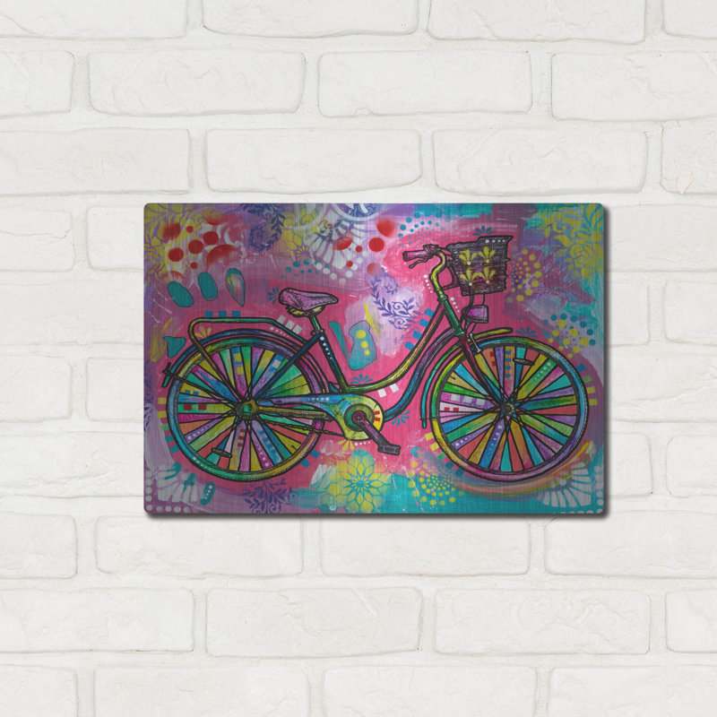 «Pedal Uptown Cruiser» par Dean Russo, H 12 po x l 16 po